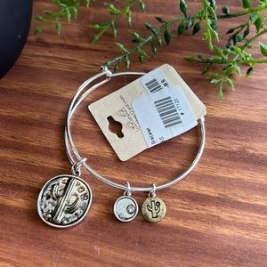 Metal Cactus Charm Bracelet